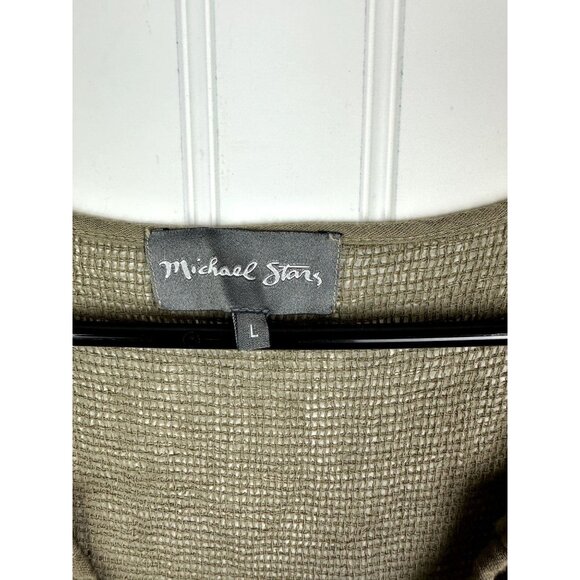Michael Stars Olive Sleeveless Top Size large - Picture 2 of 6